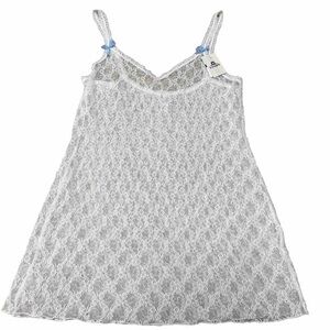 b.tempt'd lingerie women's size XL lace white nightie pjs new with tags